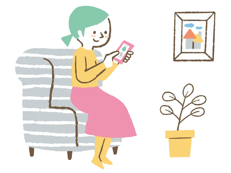 LINEのイメージイラスト
